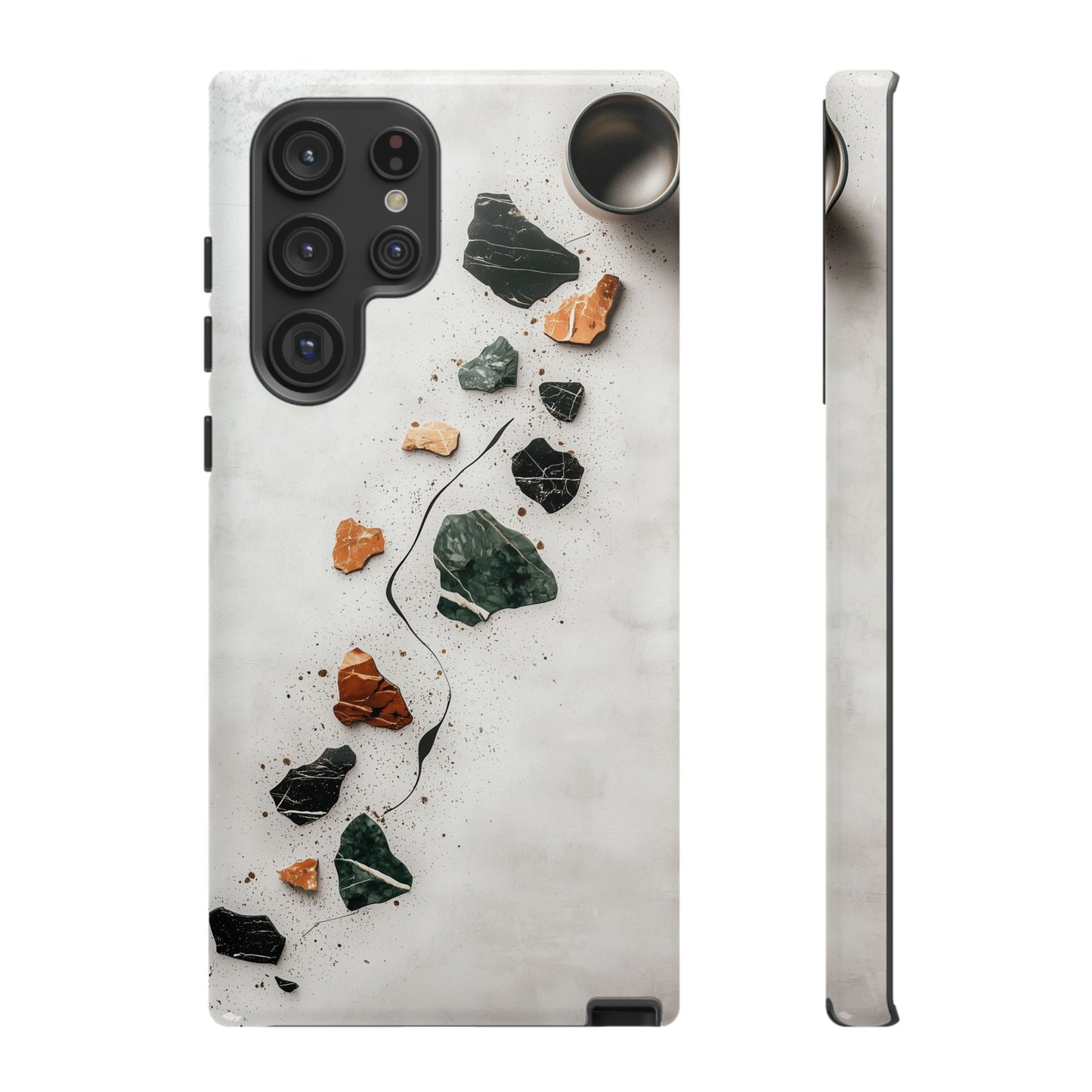 Minimalist Terrazzo Flow Phone Case for iPhone, google Pixel & Samsung