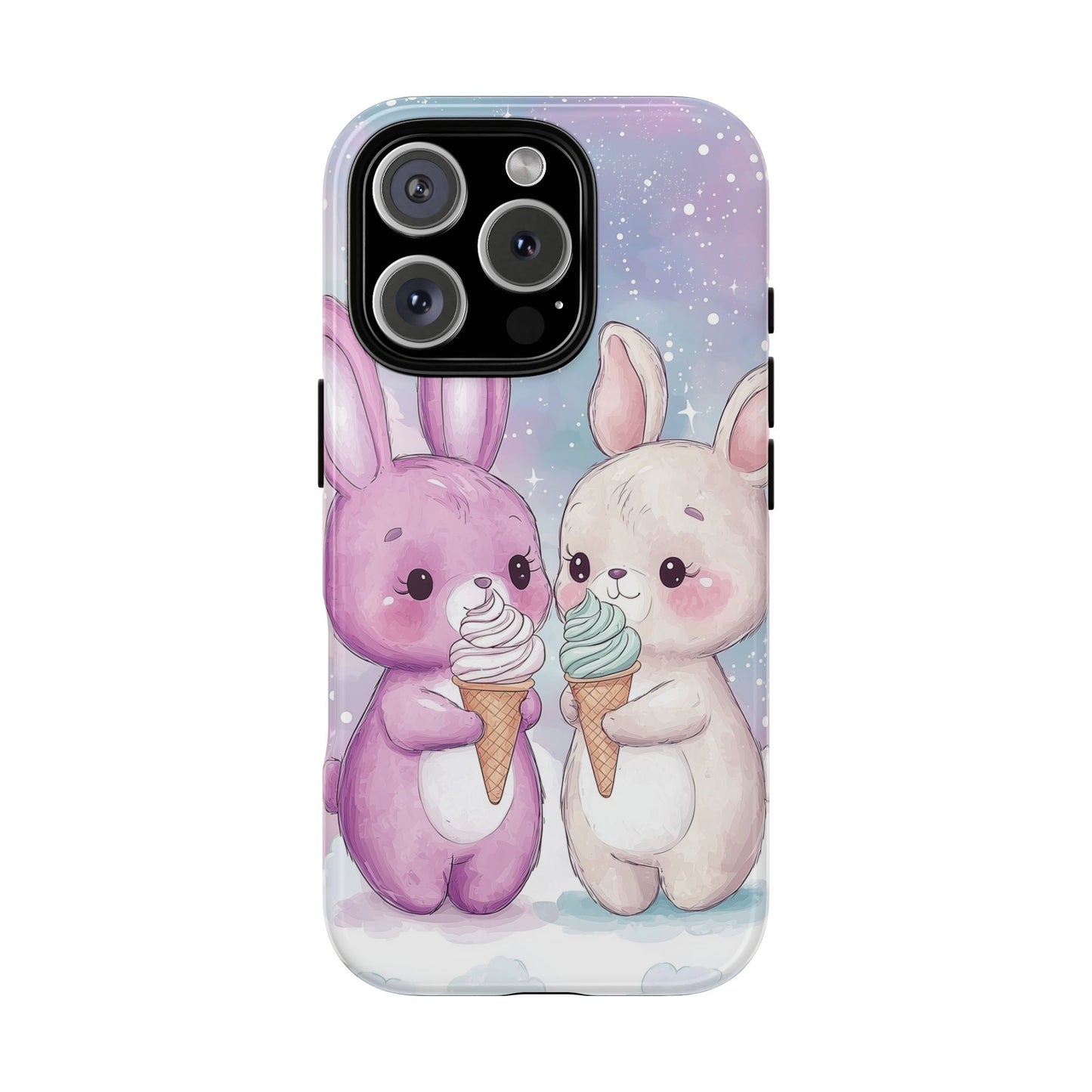 Sweet Bunny Bliss - Kawaii Anime Phone Case for iPhone, Samsung, Google Pixel