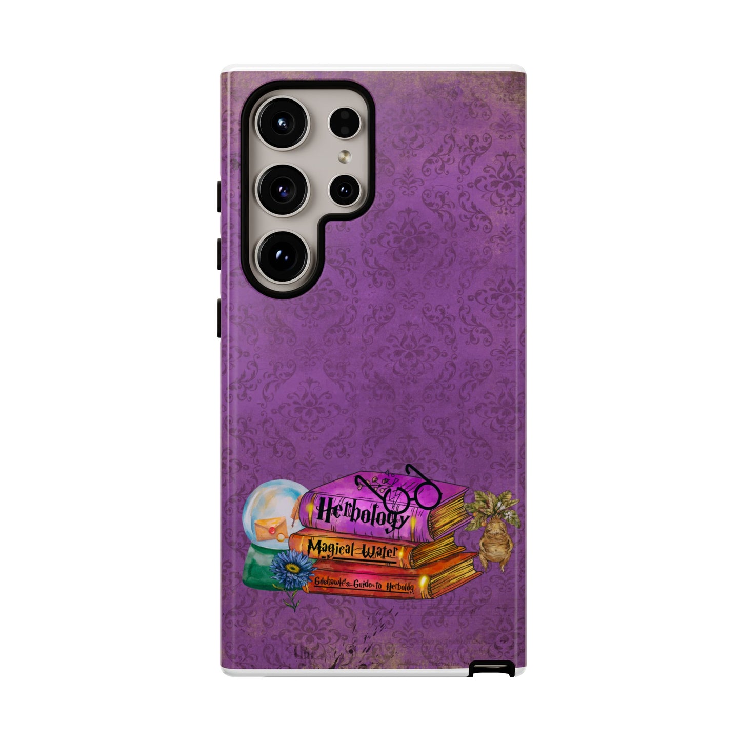 Herbology, Magical Water Witchy Phone Case for iPhone, Samsung & Google Pixel, Books Lover Gift
