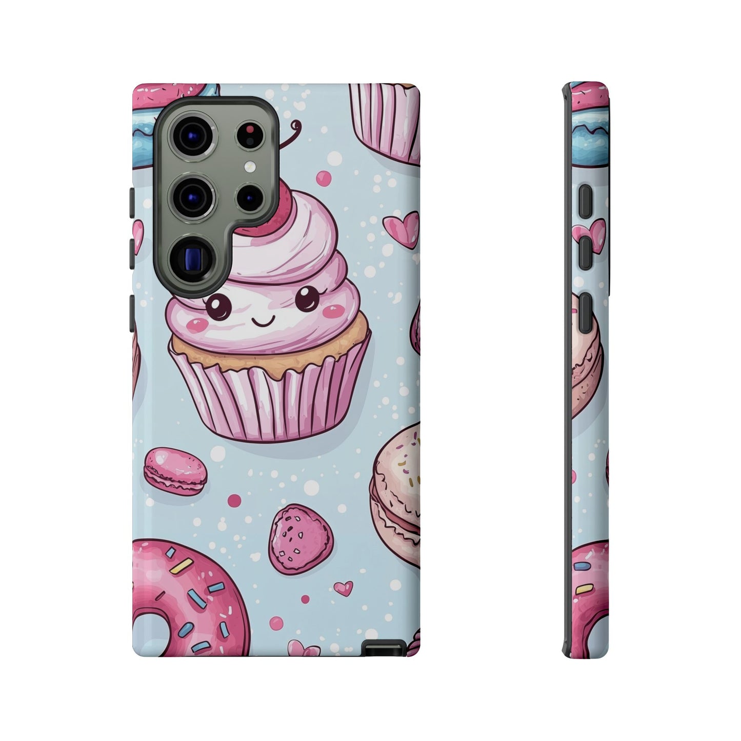 Kawaii Sweets: Adorable Dessert Anime Phone Case for iPhone, Samsung, Google Pixel