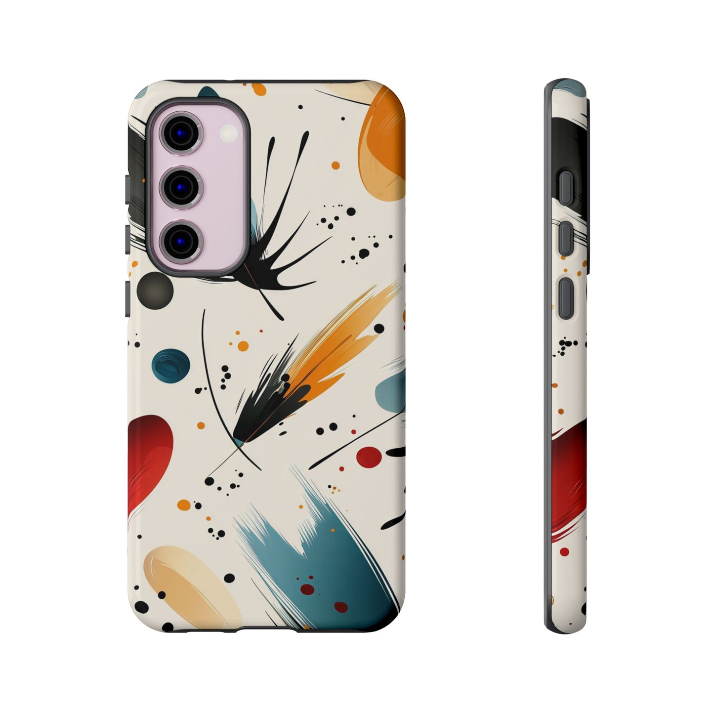 Feathered Motion Abstract Phone Case for iPhone, Samsung & Pixel