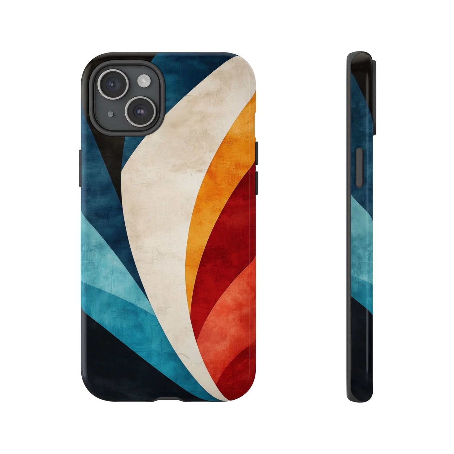 Retro Surge – Vintage Vibes Abstract Phone Case for iPhone, Samsung & Pixel