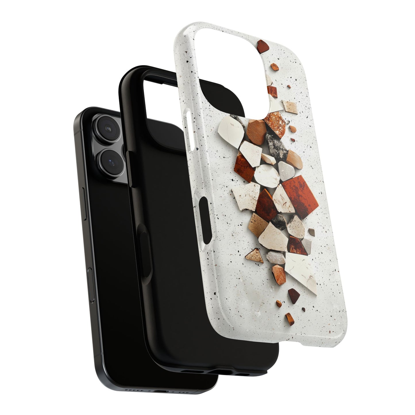 Shattered Terrazzo Phone Case for iPhone, google Pixel & Samsung