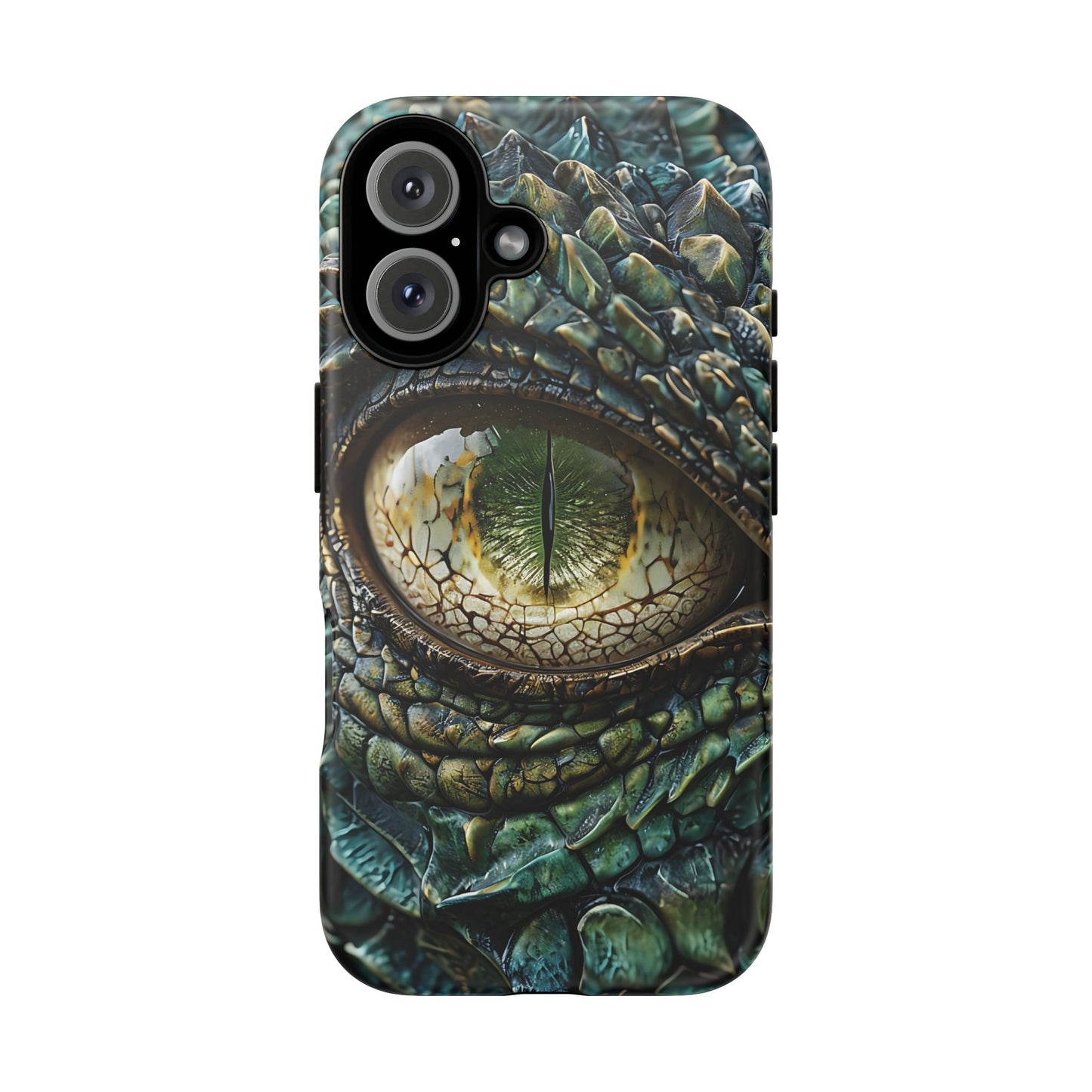 A Dragon's Eye With Intricate Scales phone case design.