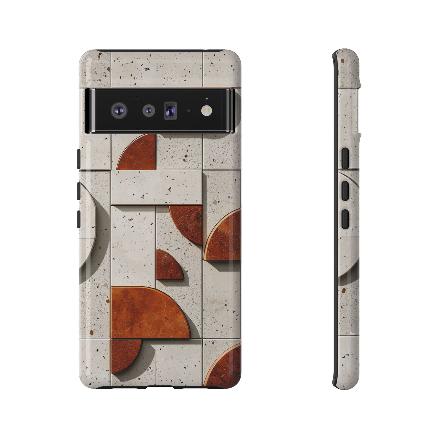 Modern Terrazzo Grid Phone Case β Abstract & Stylish for iPhone, google Pixel & Samsung