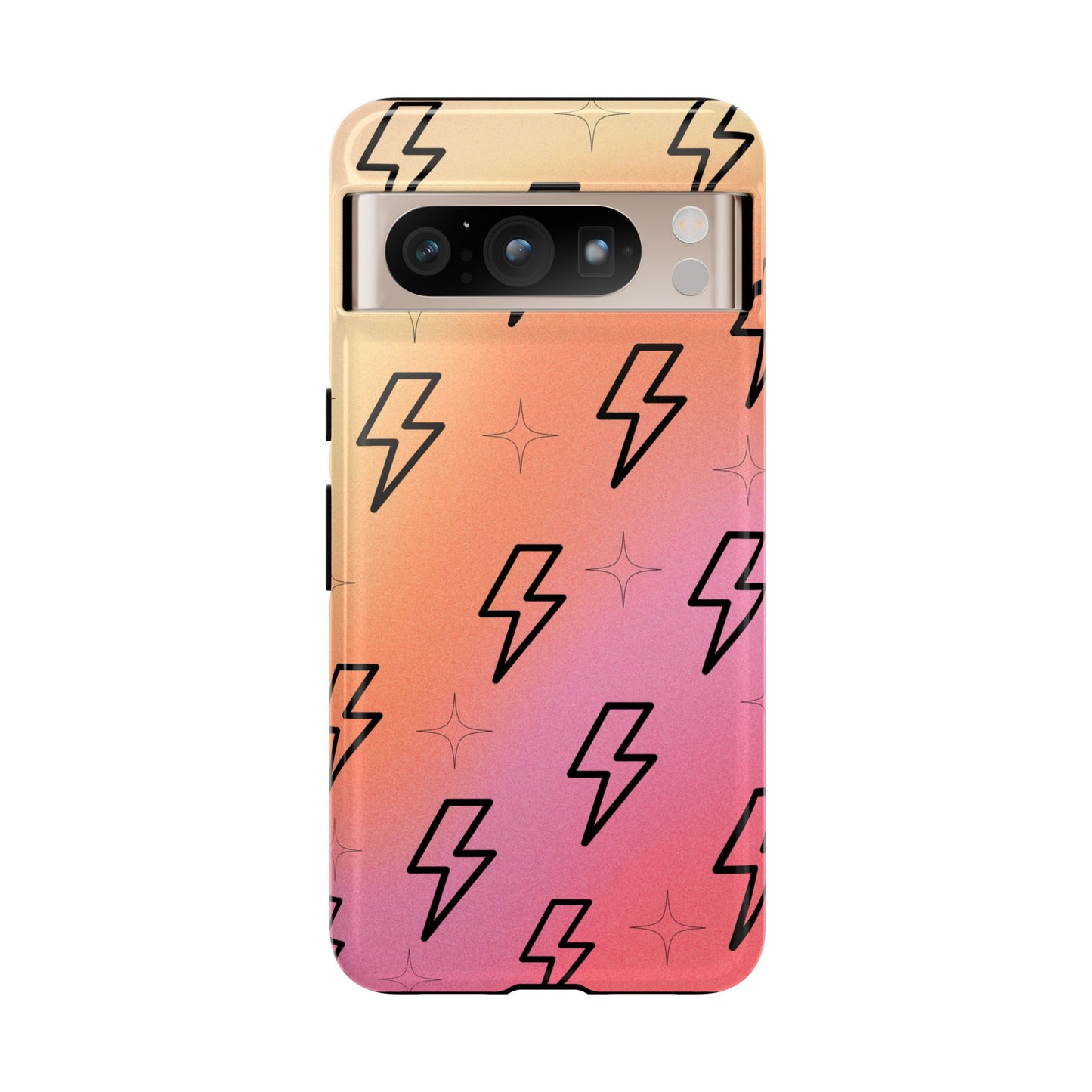 Retro Thunder Phone Case ⚡ Vintage Aesthetic for iPhone, Samsung & Pixel