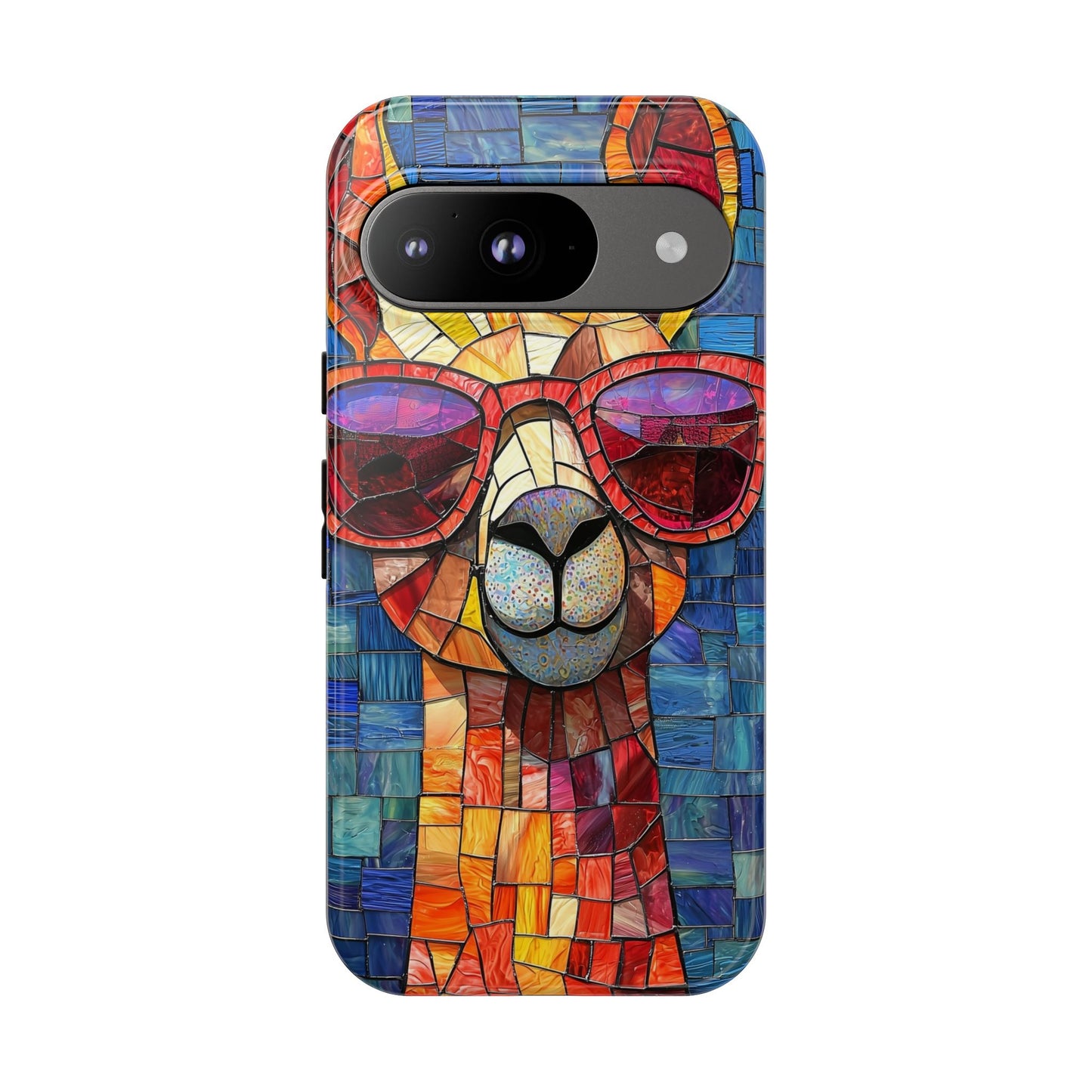Tall Grace – Stained Glass Giraffe Phone Case for iPhone, Samsung & Pixel