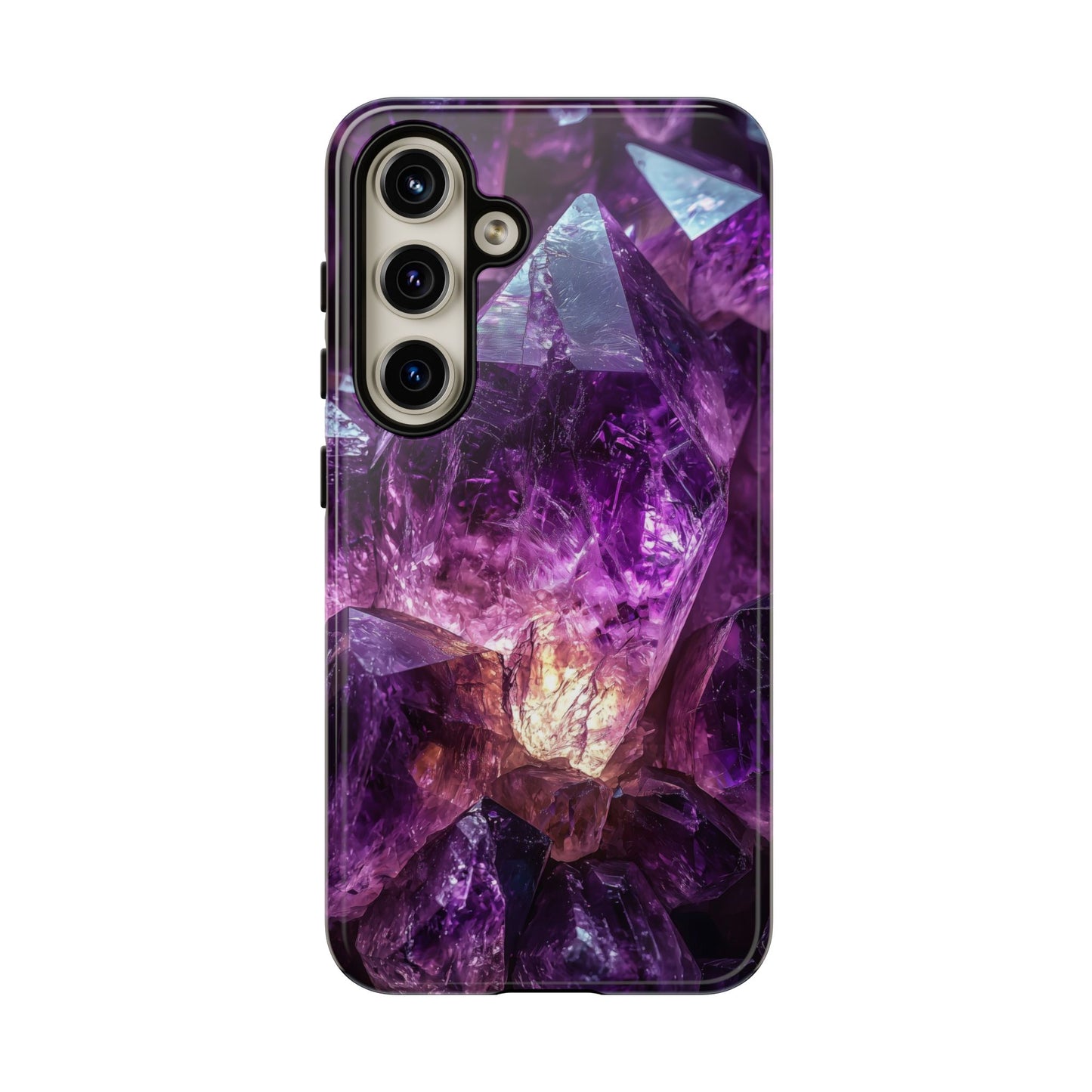 Royal Amethyst Stones Phone Case for iPhone, Samsung & Google Pixel