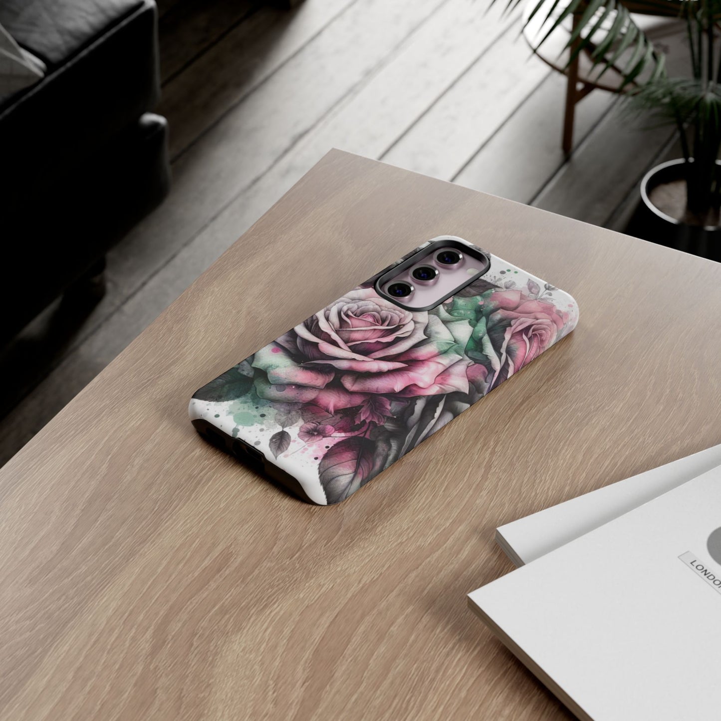 Rosy Romance Art Mobile Case