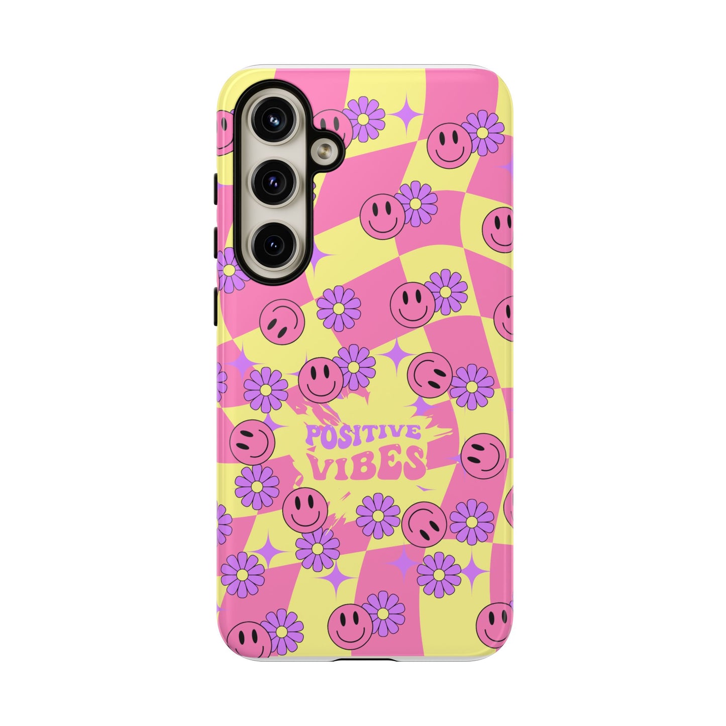 Positive Vibes Phone Case β Aesthetic Motivational Cover for iPhone, Samsung & Google Pixel
