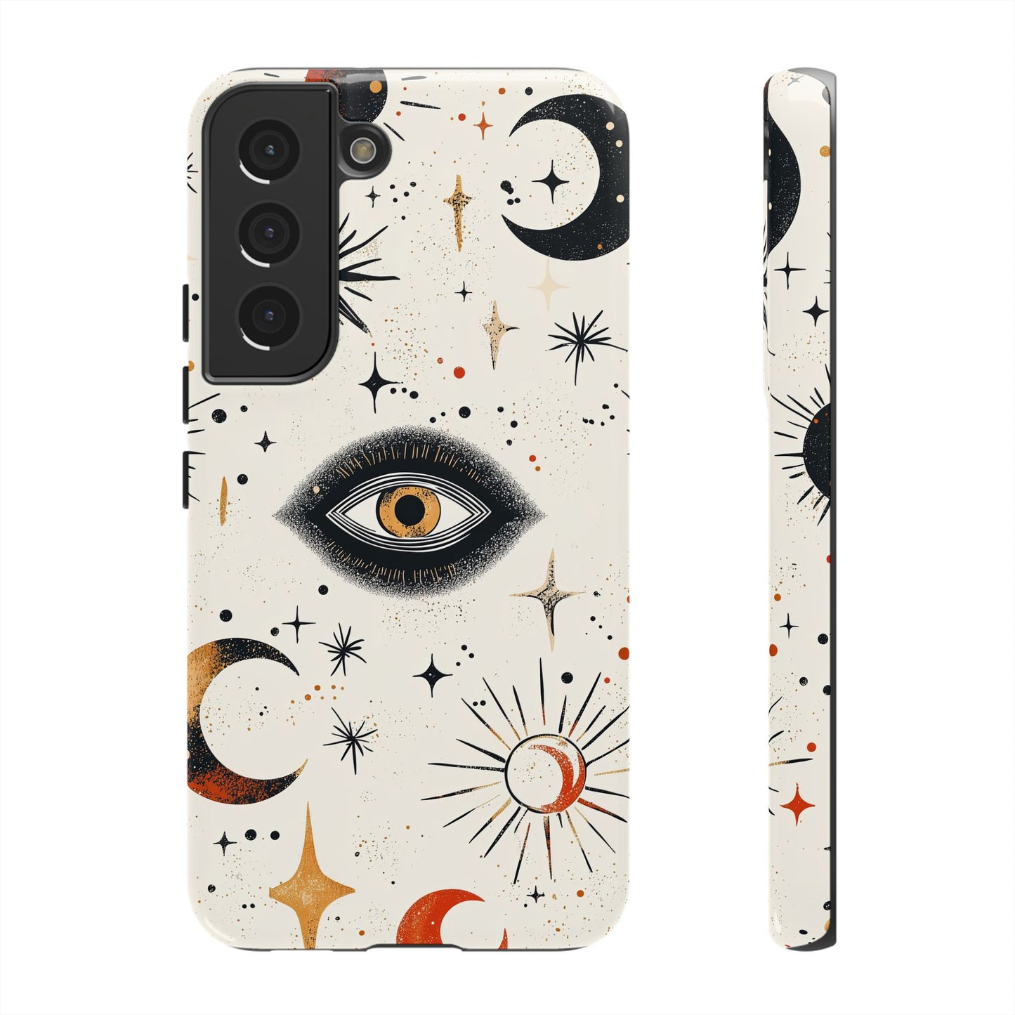 Mystic Moon & Stars Boho Phone Case for iPhone, Pixel & Samsung
