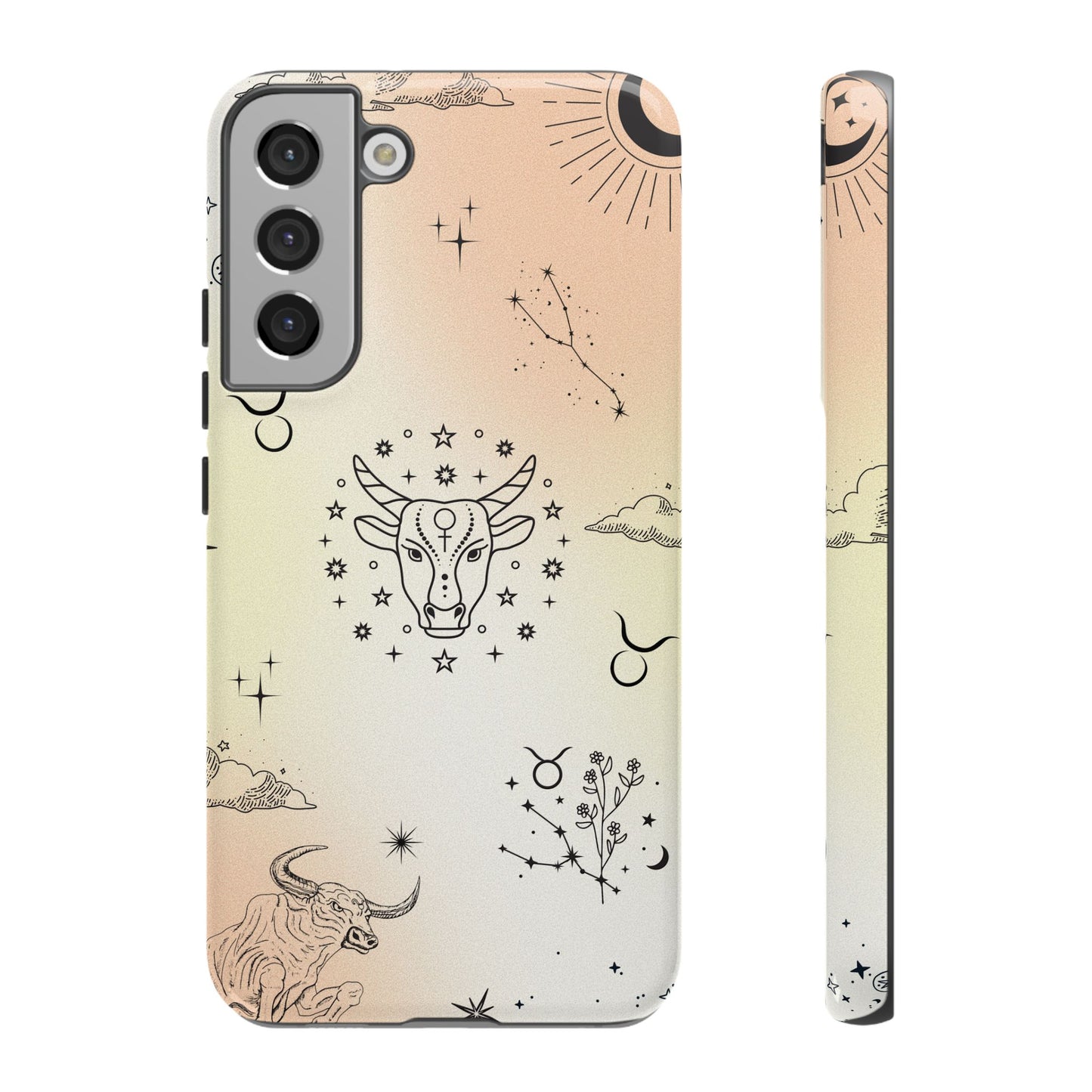 Taurus Zodiac Sign Phone Case β Elegant & Earthy Style for iPhone, Samsung & Google Pixel