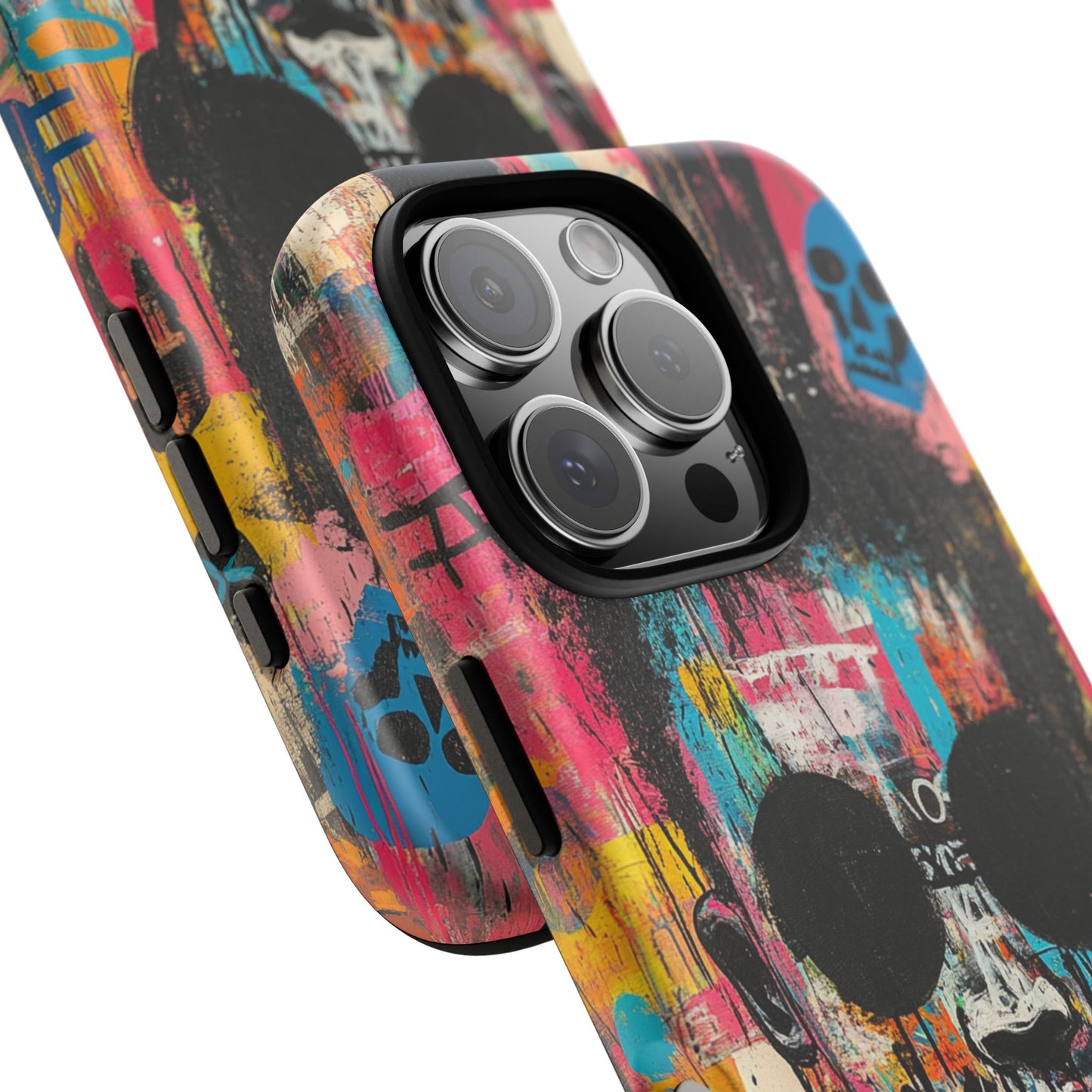 Basquiat Street Art Phone Case – Artistic Phone Protection - iPhone, Samsung & Google Pixel Cover - Artistic Painting Case, Art Lover Gift
