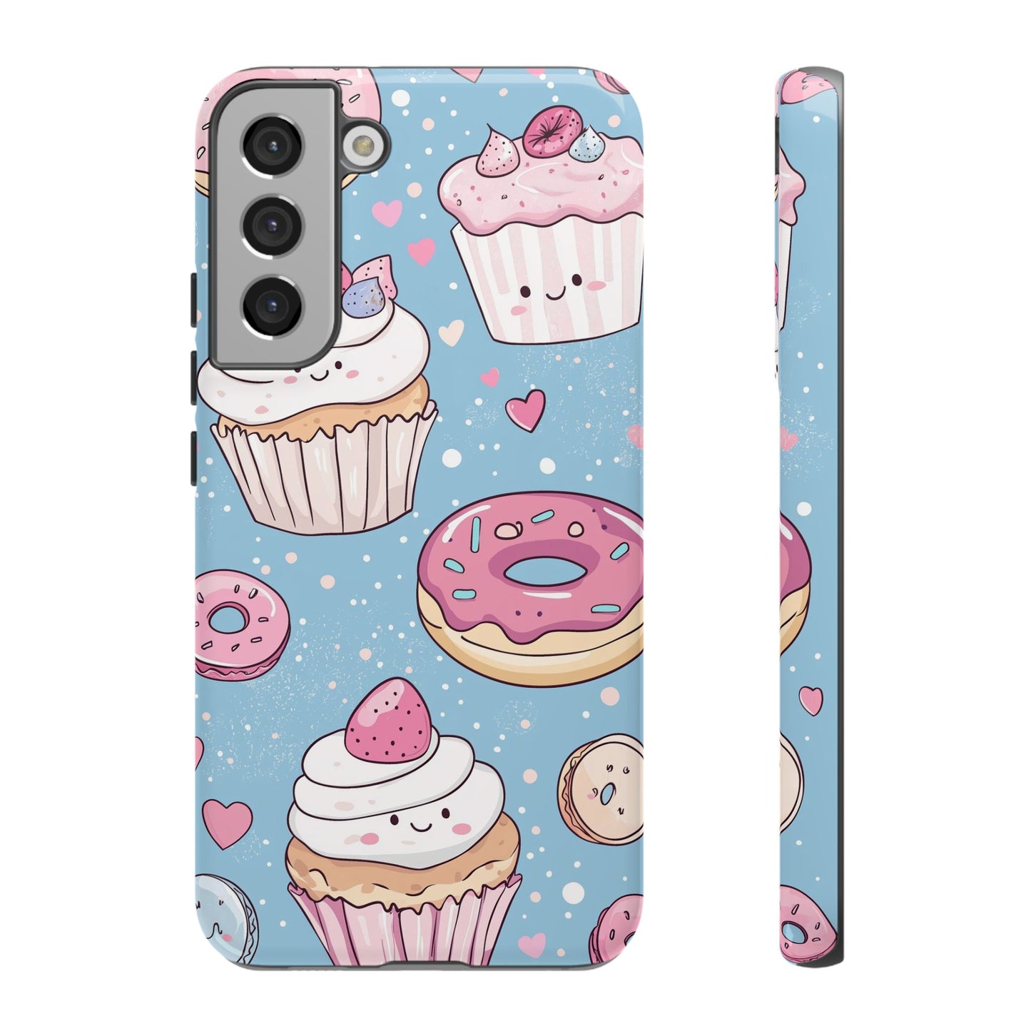 Pastel Kawaii Treats: Anime Dessert Phone Case for iPhone, Samsung, Google Pixel