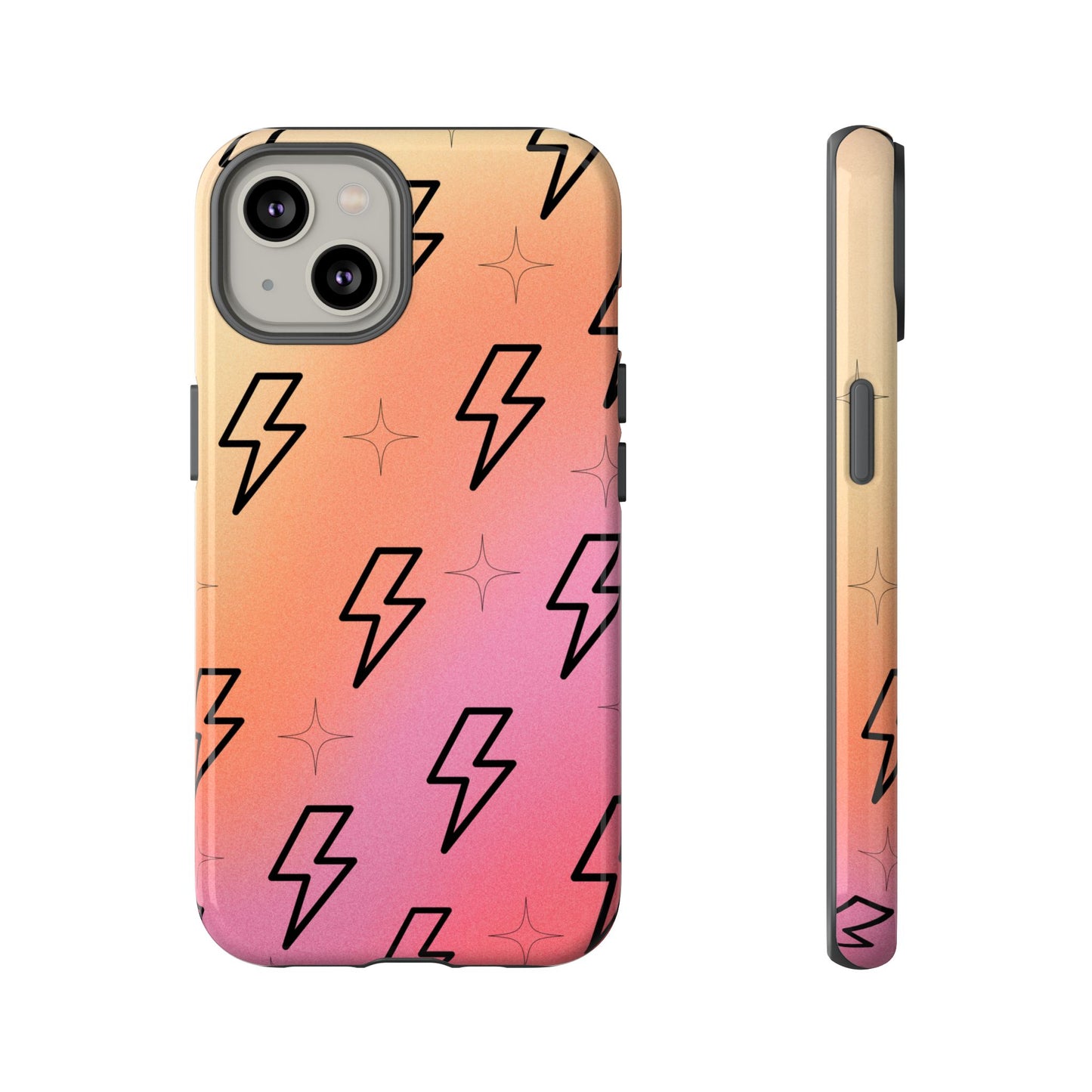 Retro Thunder Phone Case ⚡ Vintage Aesthetic for iPhone, Samsung & Pixel