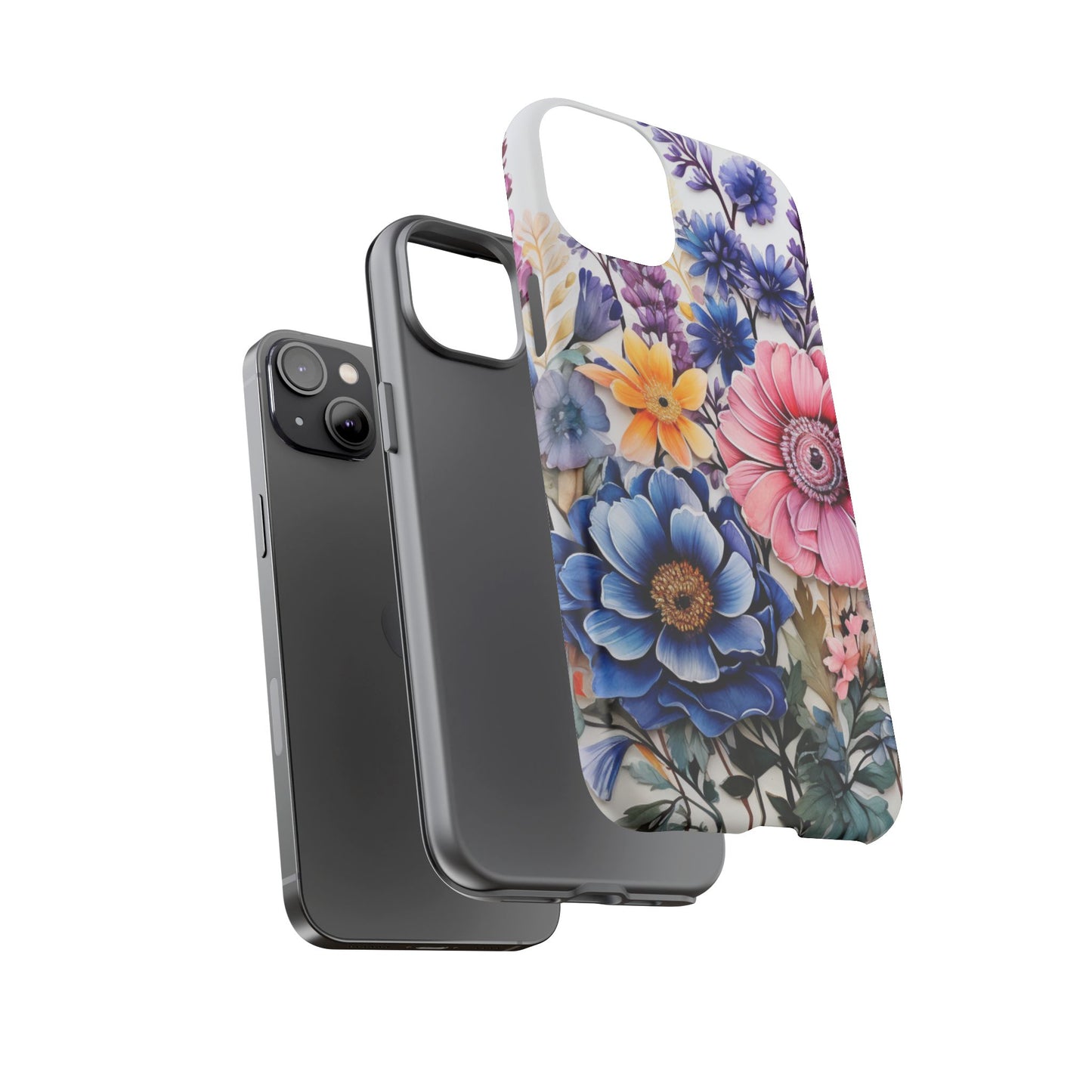 Elegant Floral Bouquet Mobile Case – Vibrant Botanical Art