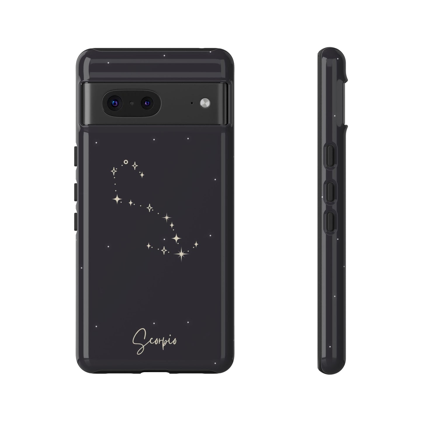 Scorpio Zodiac Night Sky Case – Mysterious Star Pattern – Cosmic Style for iPhone, Samsung & Google Pixel