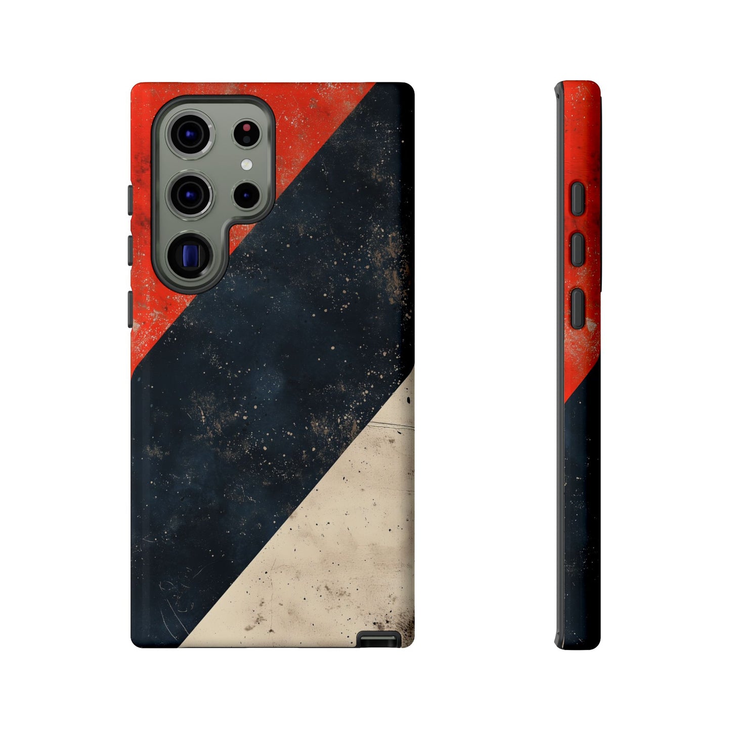 Urban Grit – Grunge Stripe Abstract Phone Case for iPhone, Samsung & Pixel