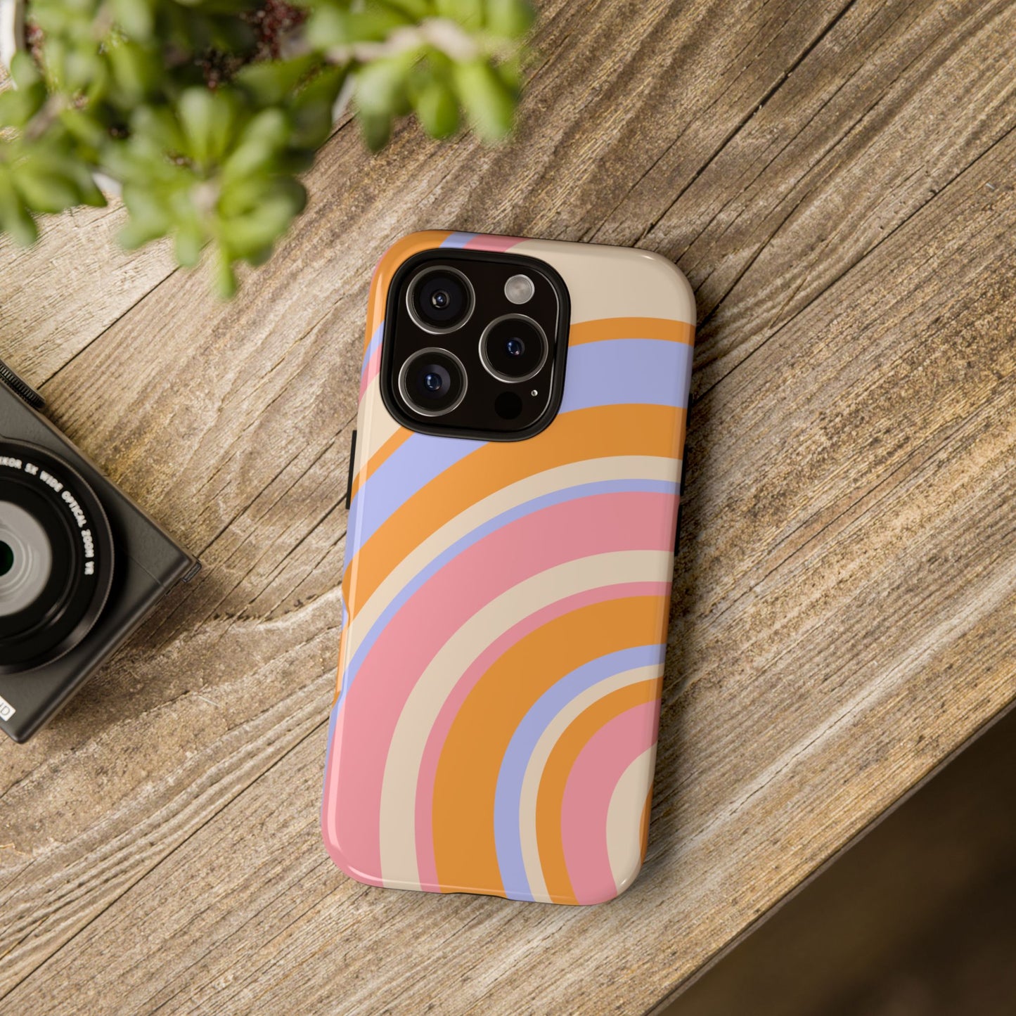 Retro Aesthetic Phone Case – Vintage Pattern Design for iPhone, Samsung & Google Pixel