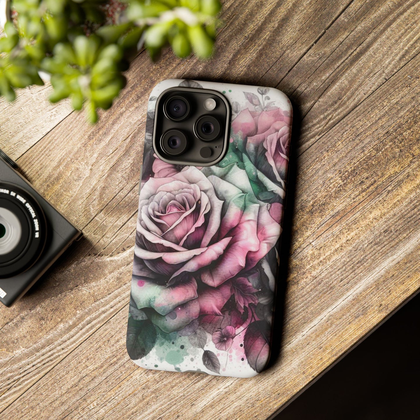 Rosy Romance Art Mobile Case