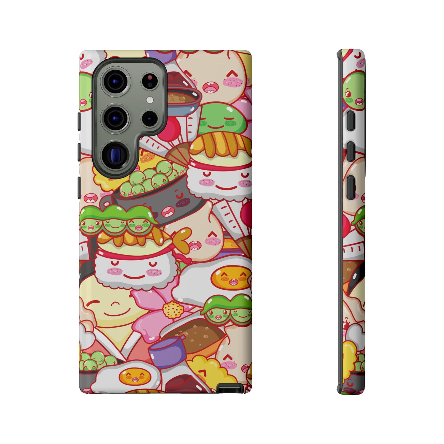 Kawaii Food Lover's Phone Case – iPhone, Google Pixel, Samsung