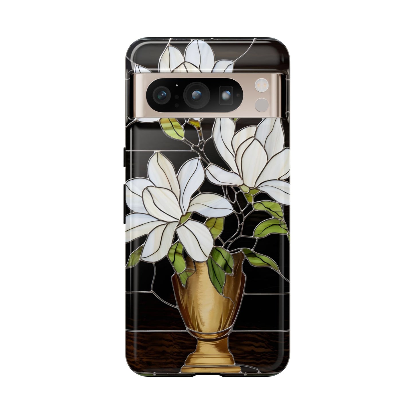 Stained Glass Floral Phone Case