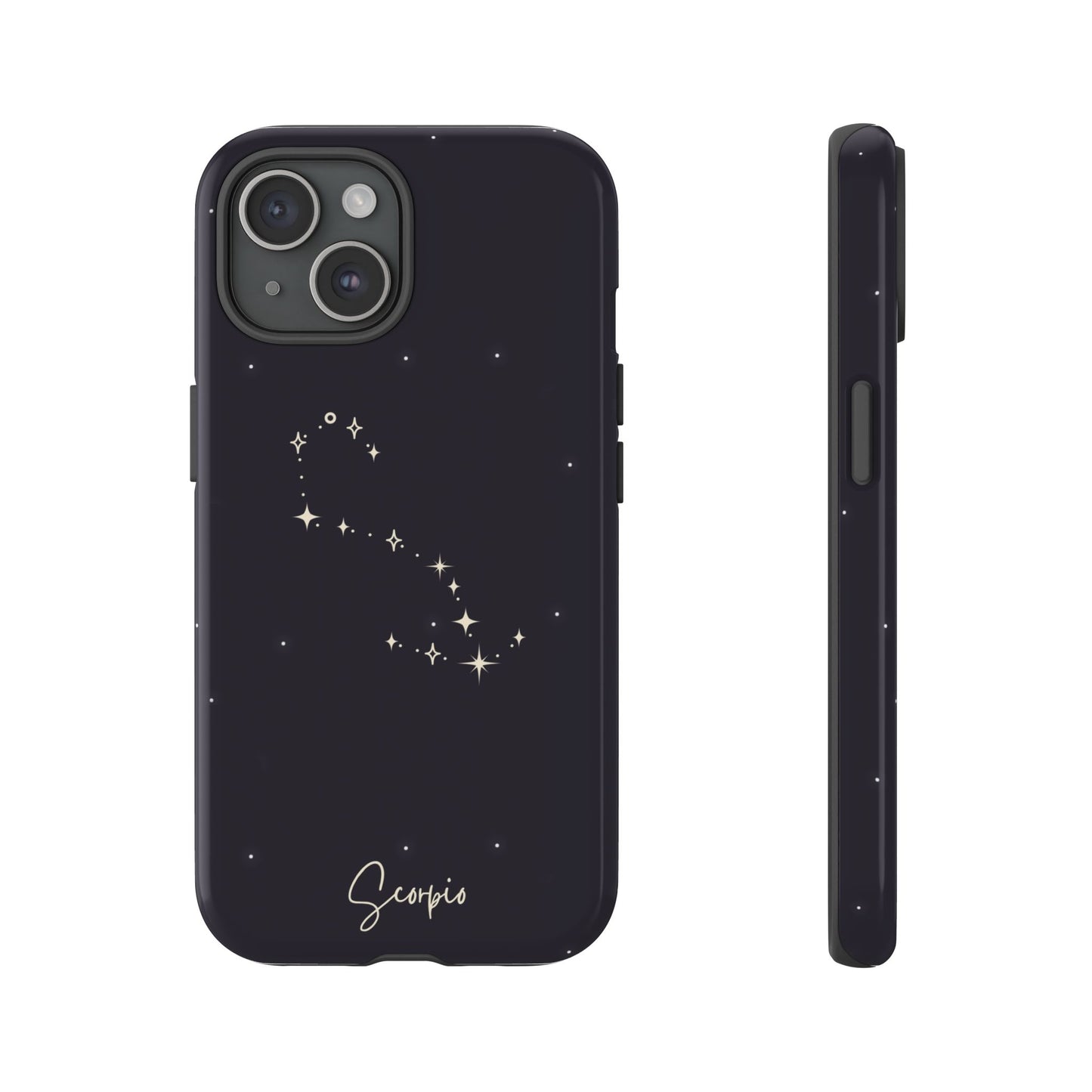 Scorpio Zodiac Night Sky Case – Mysterious Star Pattern – Cosmic Style for iPhone, Samsung & Google Pixel