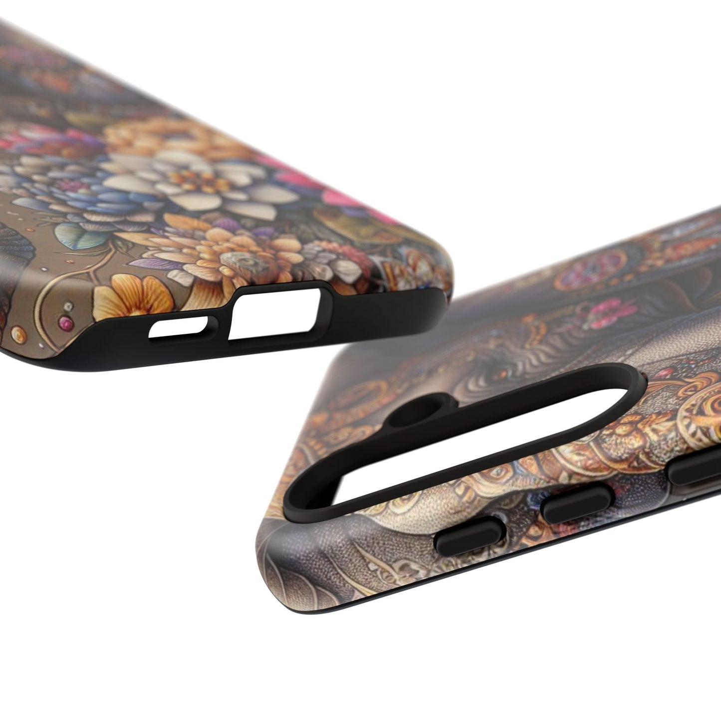 Royal Ornate Elephant Mobile Cover – Luxurious Bohemian Art