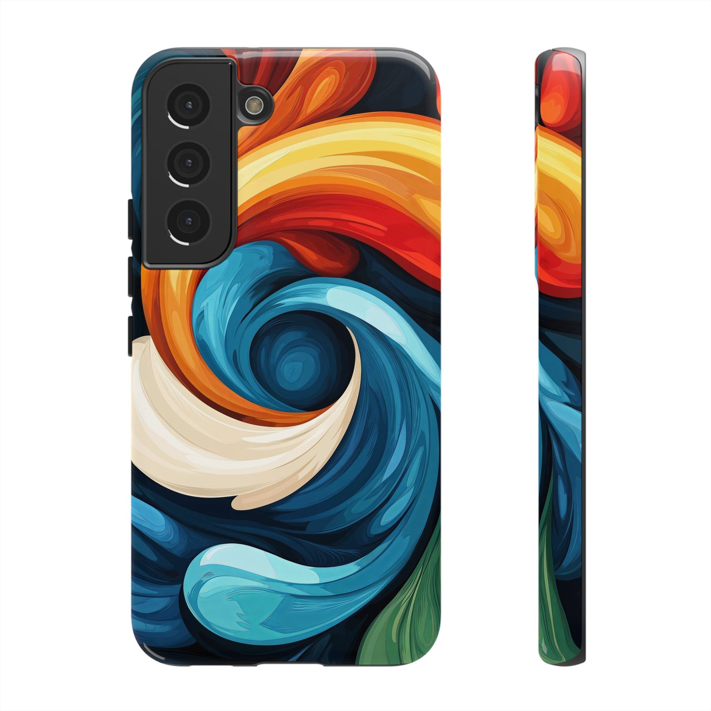 Colorstorm – Fluid Energy Abstract Phone Case for iPhone, Samsung & Pixel