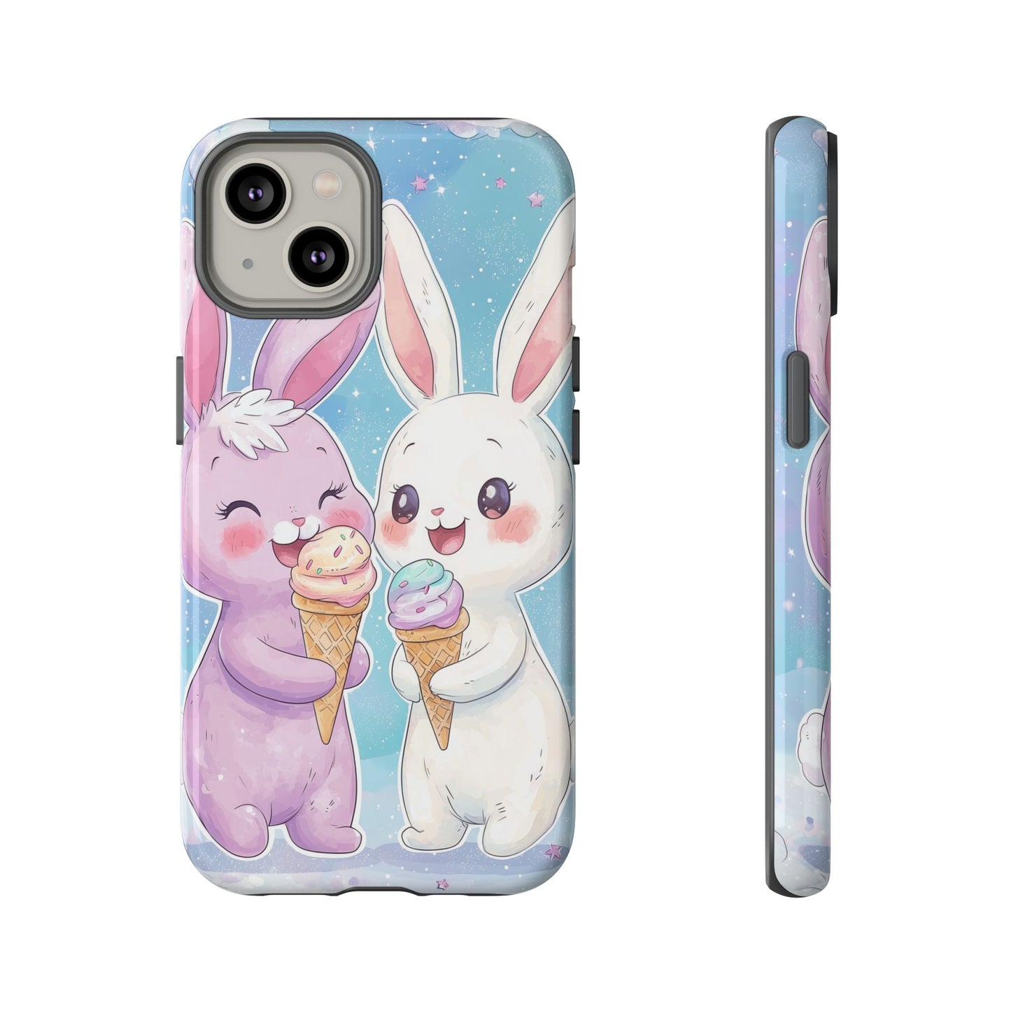 Sweet Bunny Bliss - Kawaii Anime Phone Case for iPhone, Samsung, Google Pixel