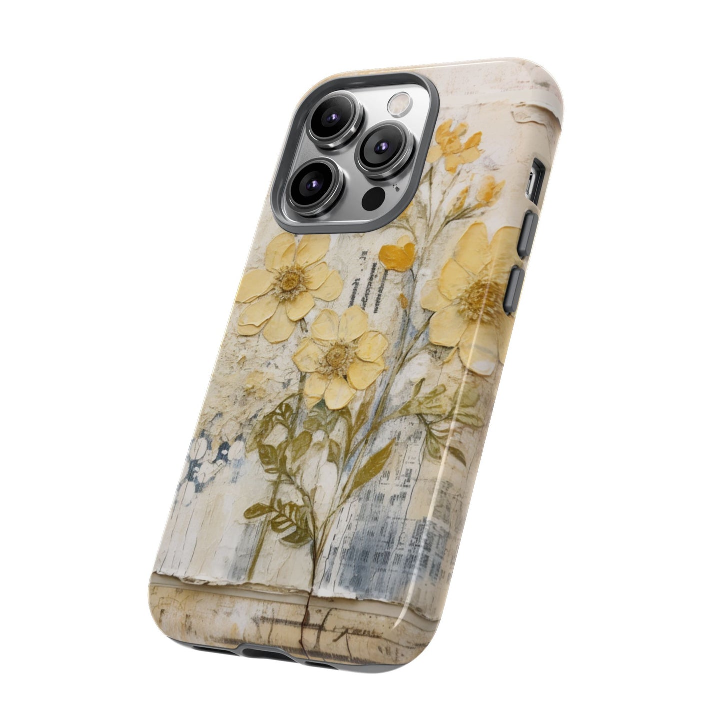 Vintage Botanical Floral Mobile Case