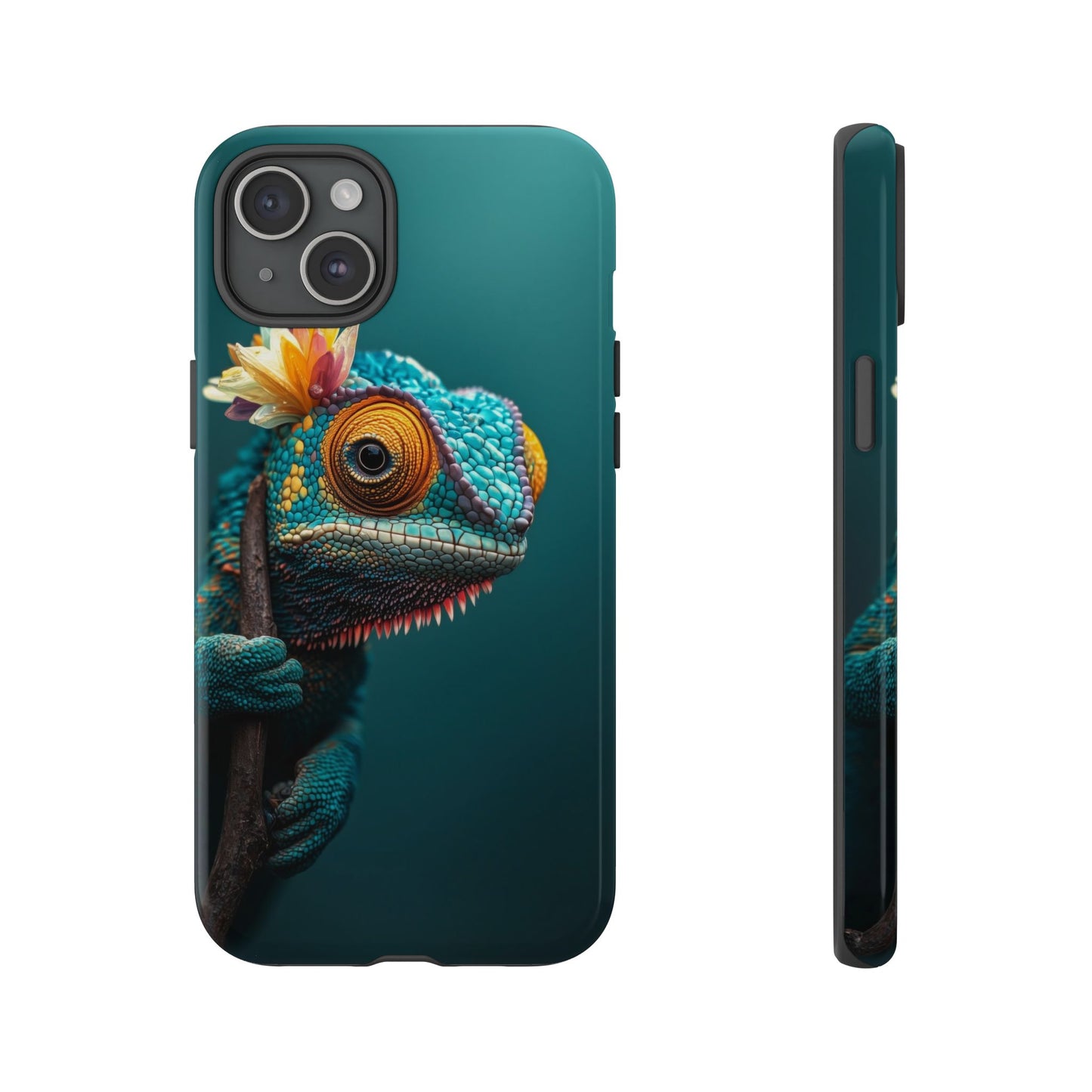 Color Shift Chameleon – Vibrant Reptile Skin Phone Case for iPhone, Pixel & Samsung