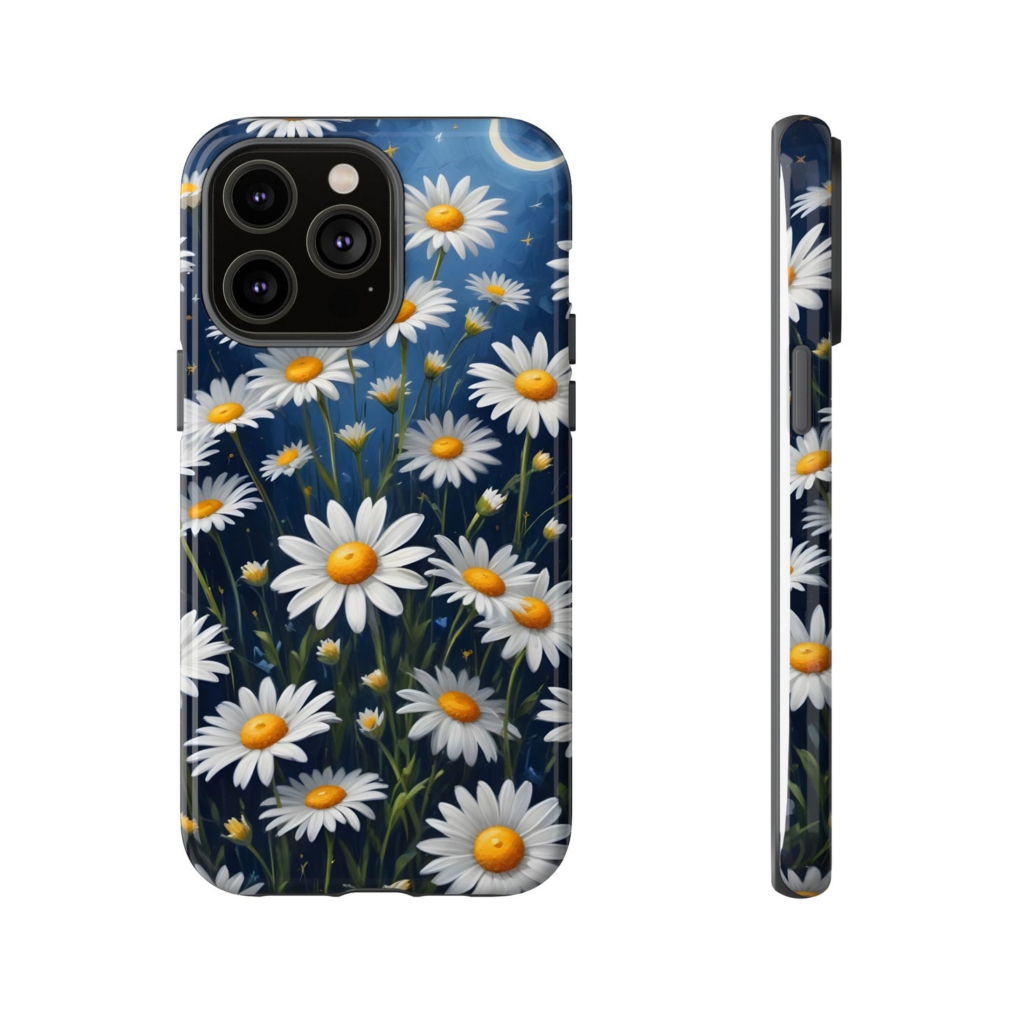 Witchy Daisy Flowers Phone Case Vintage Botanical Cover