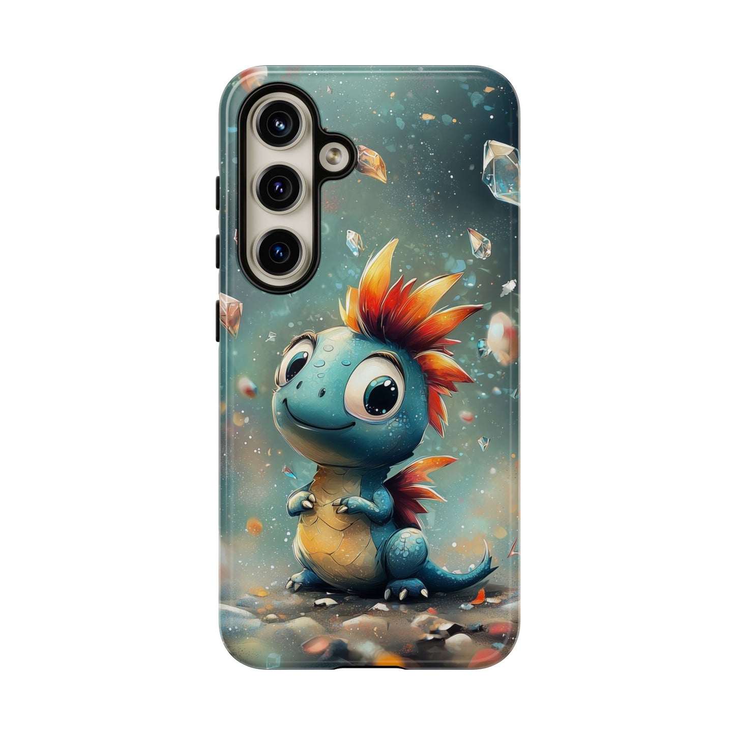 Crystal Hatchling β Enchanted Baby Dragon Phone Case for iPhone, Samsung, Google Pixel