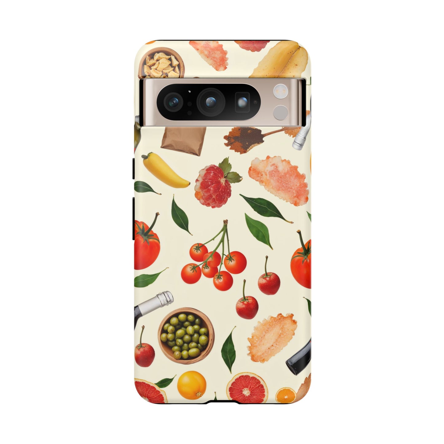 Fresh Fruits & Veggies Pattern Phone Case