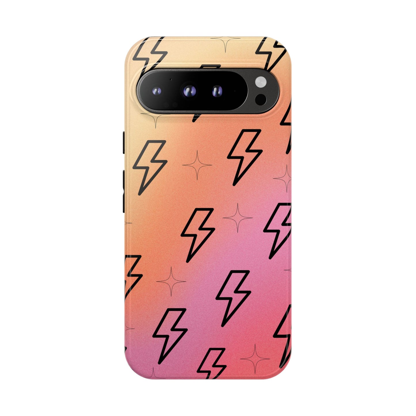 Retro Thunder Phone Case ⚡ Vintage Aesthetic for iPhone, Samsung & Pixel