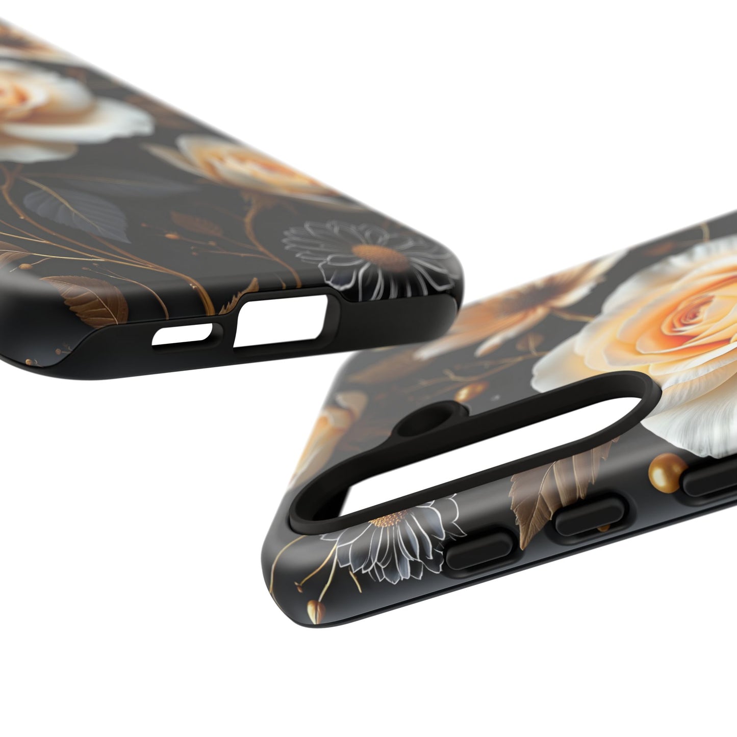 Elegant 3D Floral Design, Botanical Phone Case design for Iphone.