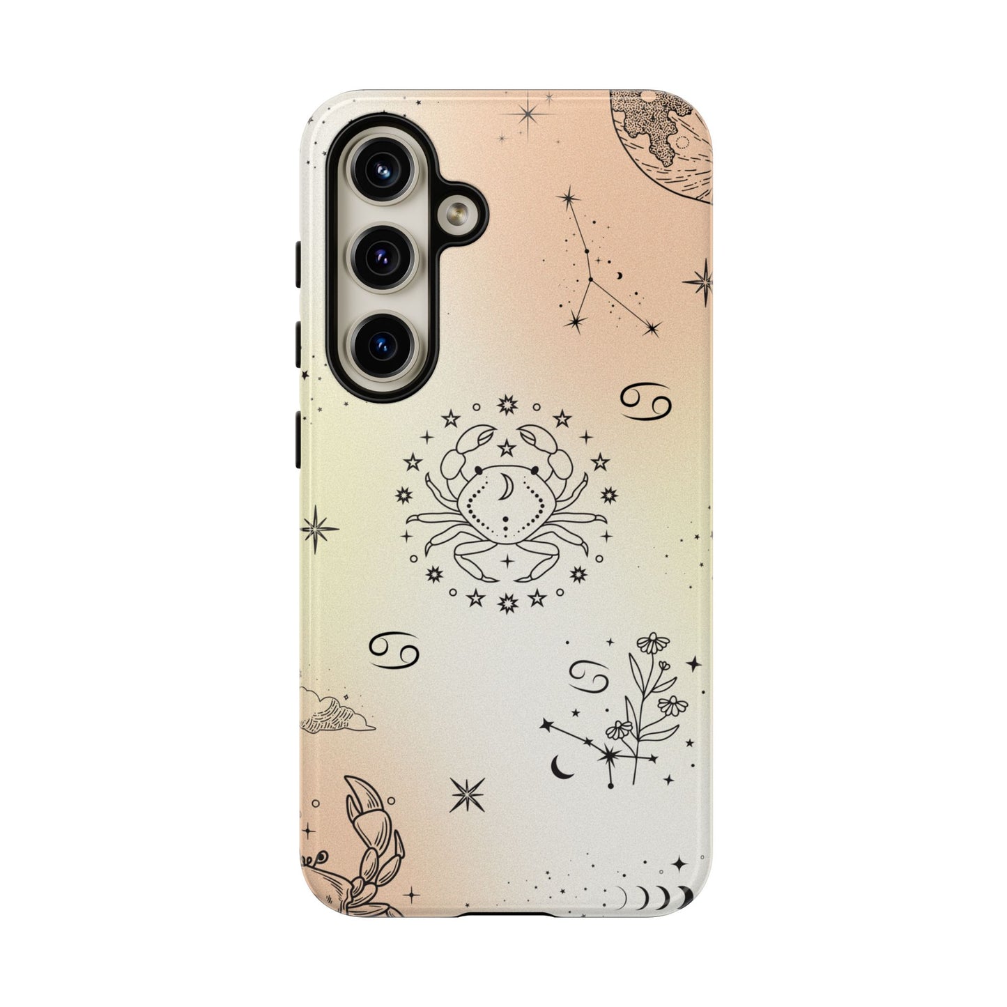 Cancer Zodiac Sign Phone Case β Soft & Protective Shell for iPhone, Samsung & Google Pixel