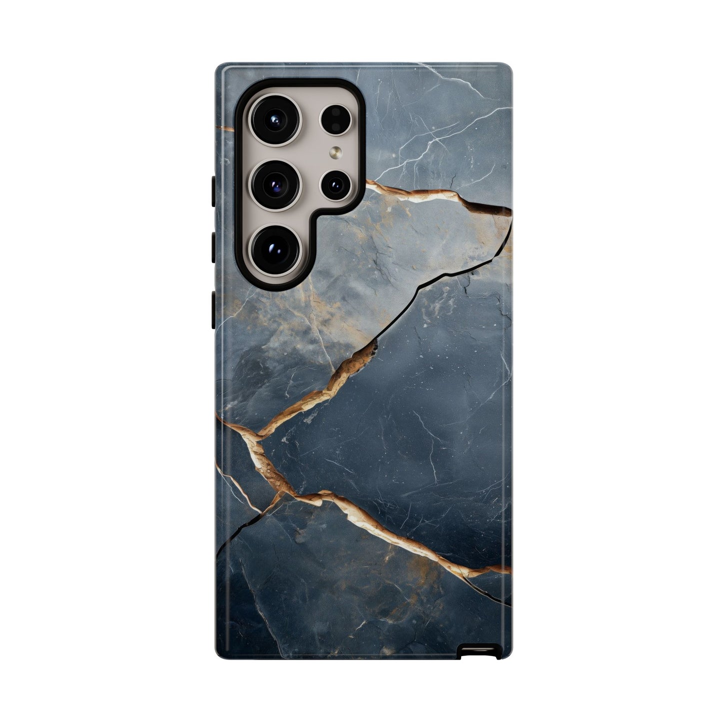 Cracked Marble Stone Phone Case for iPhone, Samsung & Google Pixel