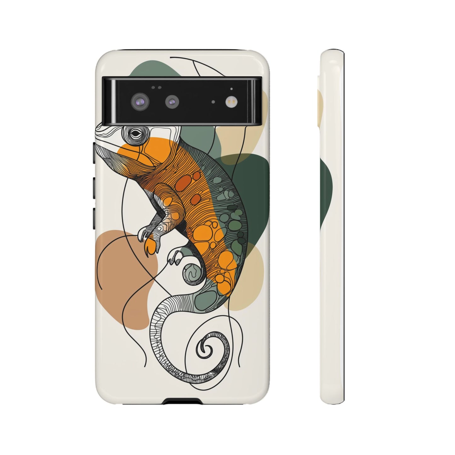 Chameleon Flow: The Art of Adaptation Phone Case for iPhone, Samsung & Pixel