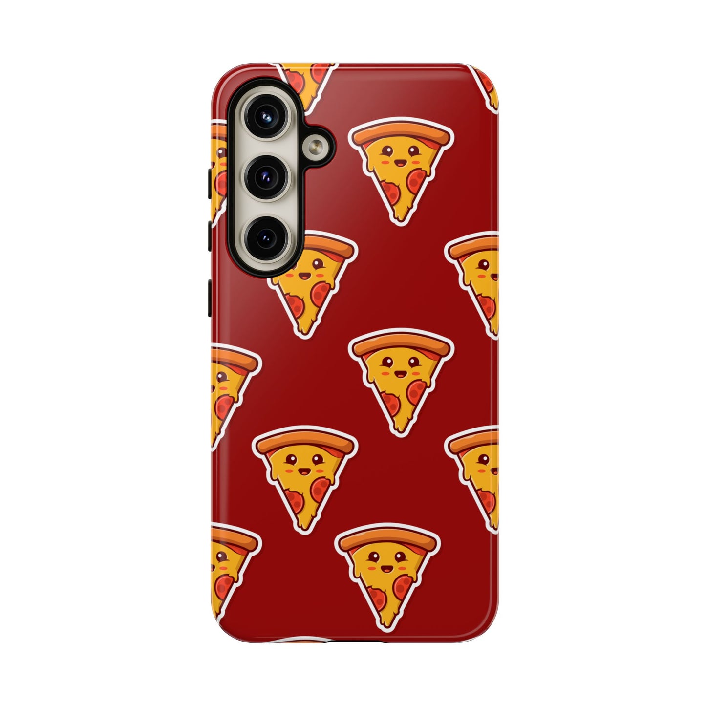 Kawaii Pizza Slice Phone Case – iPhone, Google Pixel, Samsung for iPhone, Samsung & Google Pixel