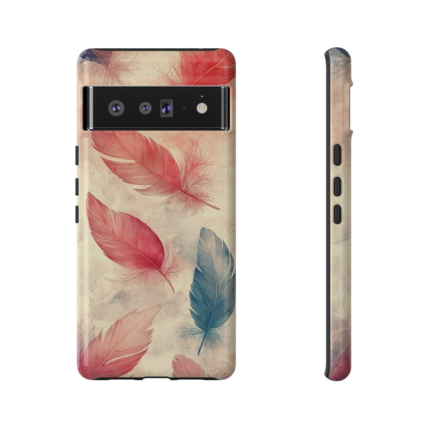 Boho Feather Phone Case for iPhone, Pixel & Samsung