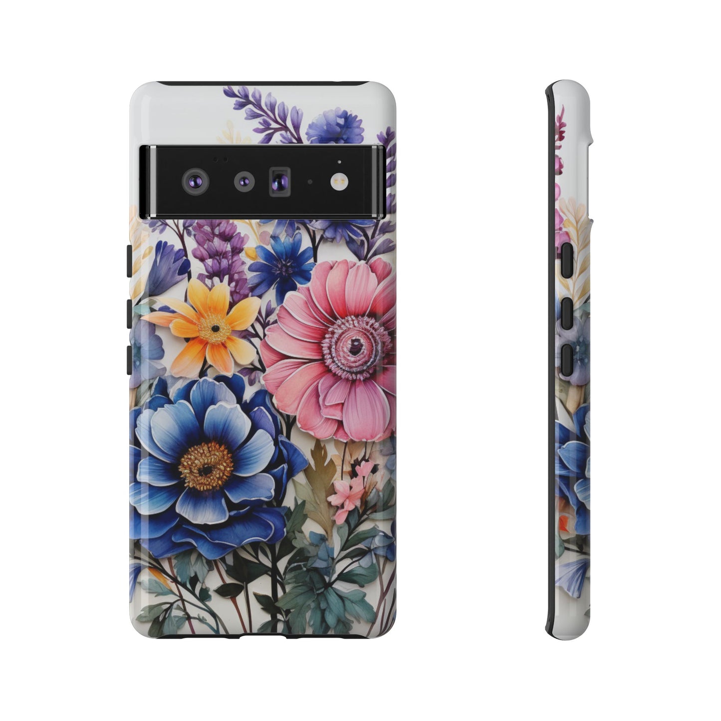 Elegant Floral Bouquet Mobile Case – Vibrant Botanical Art