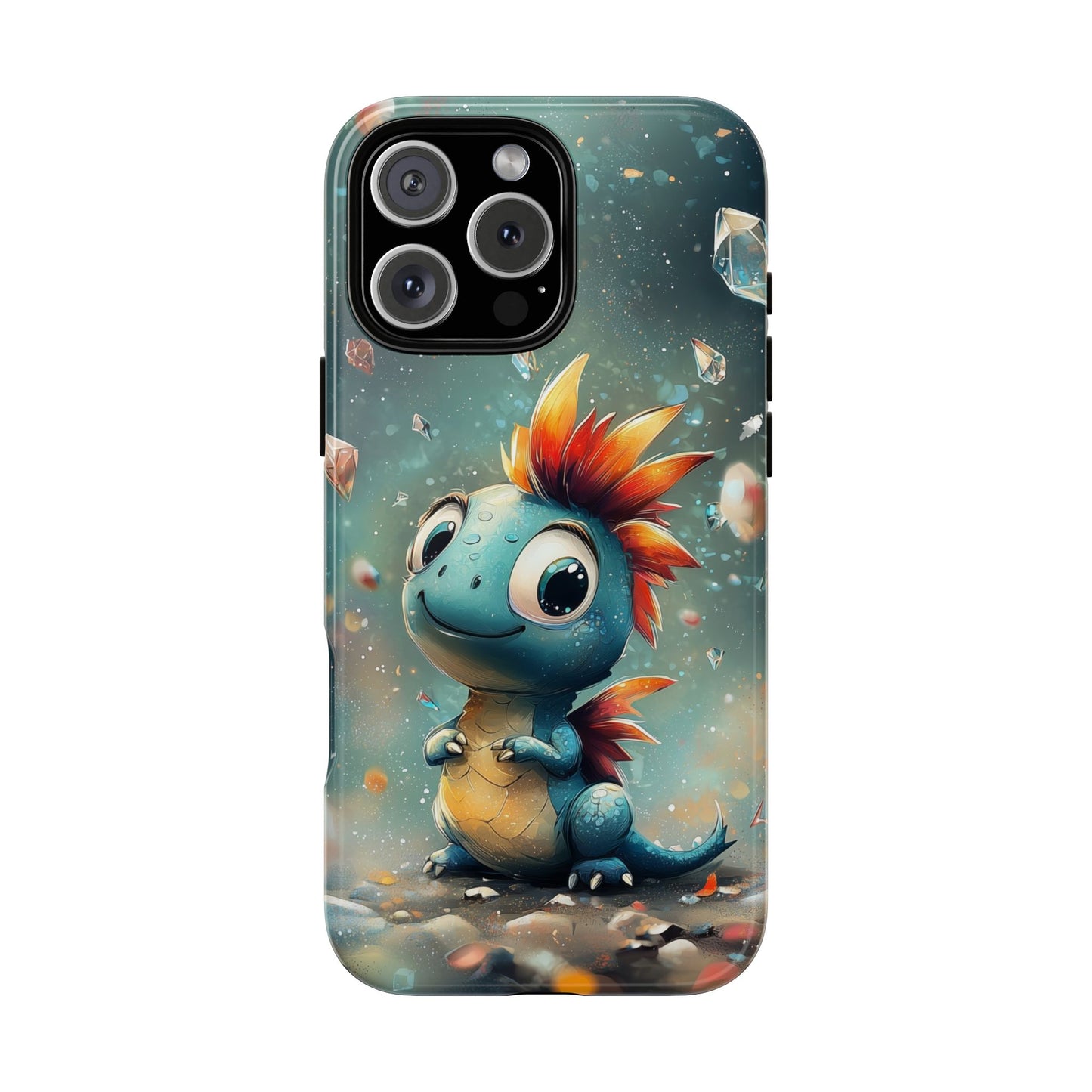 Crystal Hatchling β Enchanted Baby Dragon Phone Case for iPhone, Samsung, Google Pixel