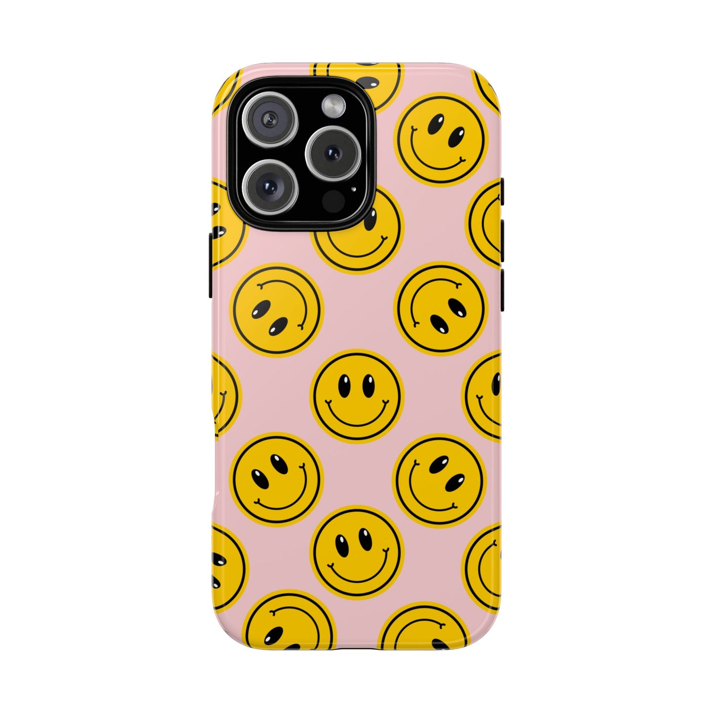 Retro Smiley Face Phone Case – Vintage Aesthetic Cover for iPhone, Samsung & Google Pixel