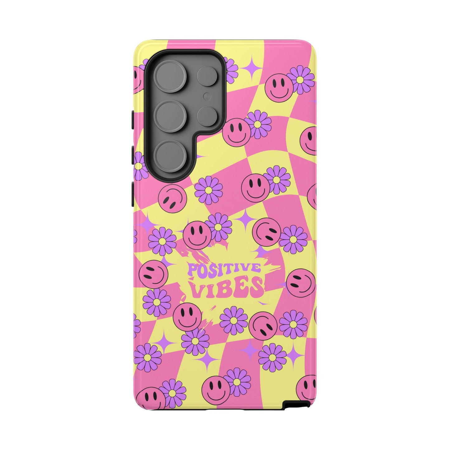Positive Vibes Phone Case β Aesthetic Motivational Cover for iPhone, Samsung & Google Pixel