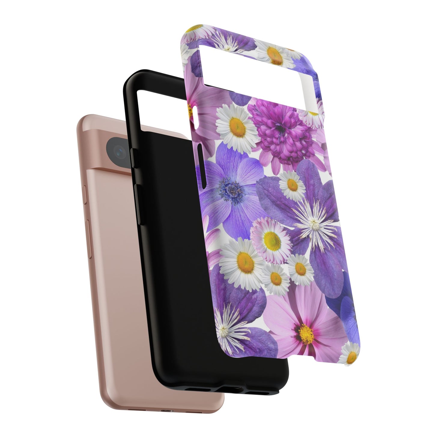 Lavender Blossom Floral Mobile Case