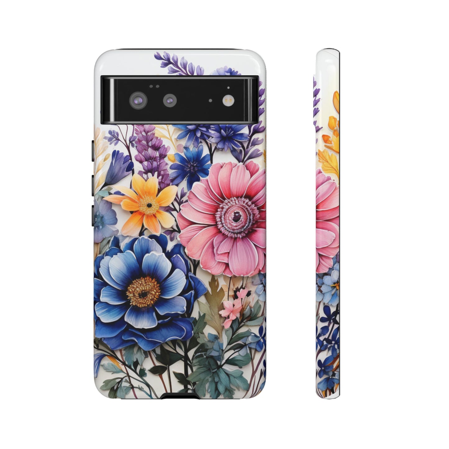 Elegant Floral Bouquet Mobile Case – Vibrant Botanical Art