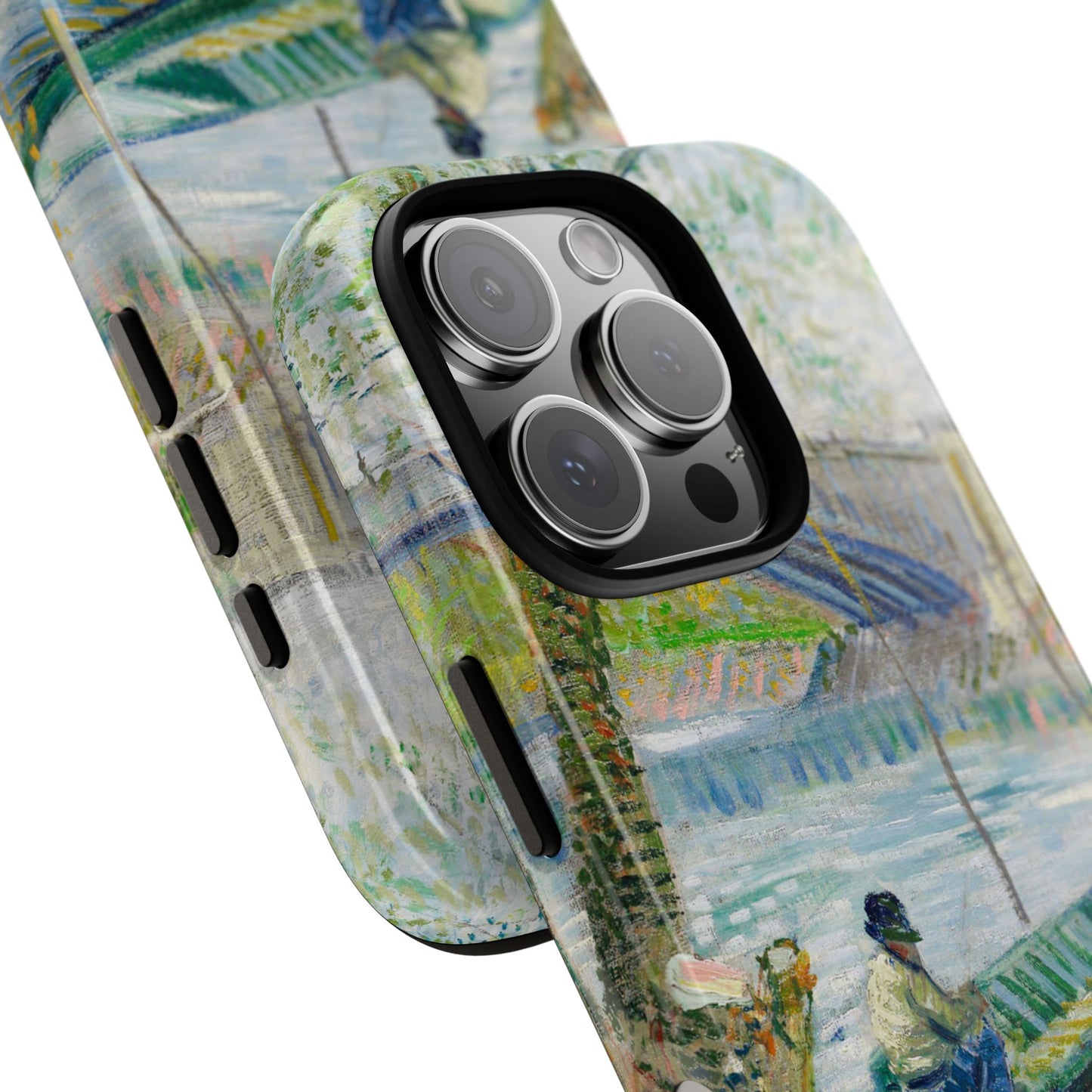 Vincent Van Gogh Fisherman Painting Phone Case - Art Case for iPhone, Samsung & Google Pixel