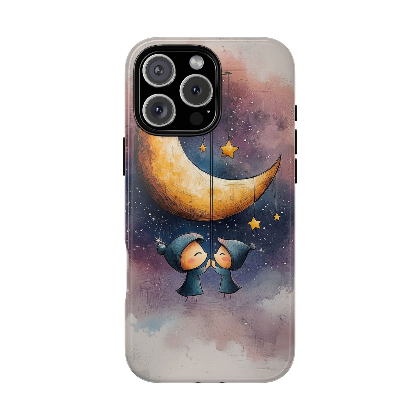 Dreamy Moonlight Duo Phone Case for iPhone, Samsung, Google Pixel